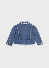 Chaqueta Denim Volantes Mariposa