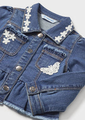 Chaqueta Denim Volantes Mariposa