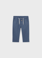 Pantalón Lino Resorte Navy