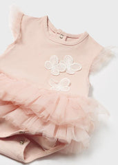 Body Tutu Con Diadema Rosa