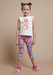 Blusa Estampada Muñeca Sun Crudo Mayoral