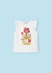 Blusa Estampada Muñeca Sun Crudo Mayoral Diseño