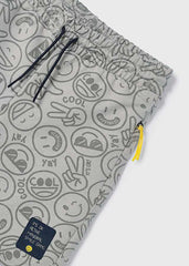 Bermuda Estampado Emojis Gris Mayoral Detalles