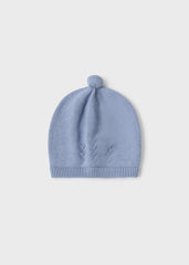 Gorro Tricot Tejido Azul