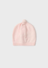 Gorro Tricot Tejido Rosa