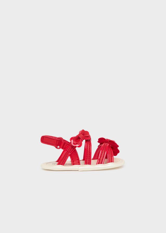 Sandalias Lazo Moños Rojo Mayoral Estilo