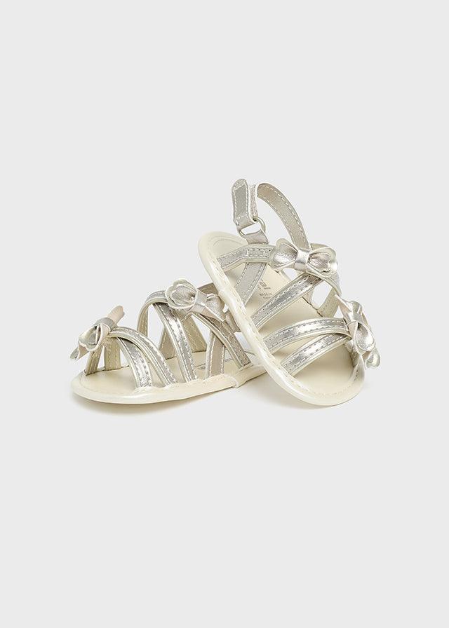 Sandalias Lazo Moños Champagne Mayoral