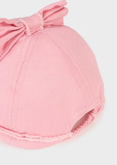 Gorra Detalle Moño Rosa