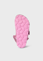 Sandalias Doble Hebilla Velcro Rosa Mayoral Suela