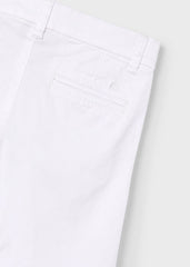 Bermuda Clasica Blanco Mayoral detalle
