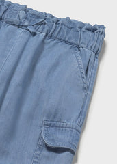 Pantalón Cargo Denim Mayoral detalle