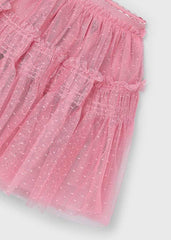 Falda Tul Plumeti Rosa Mayoral detalle