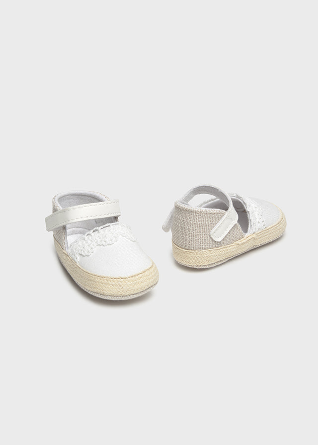 Baleta Yute Blanco Mayoral