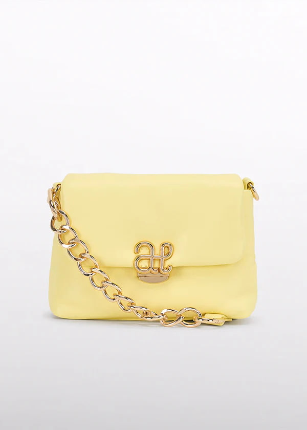 Bolso Puffy Amarillo & Lula