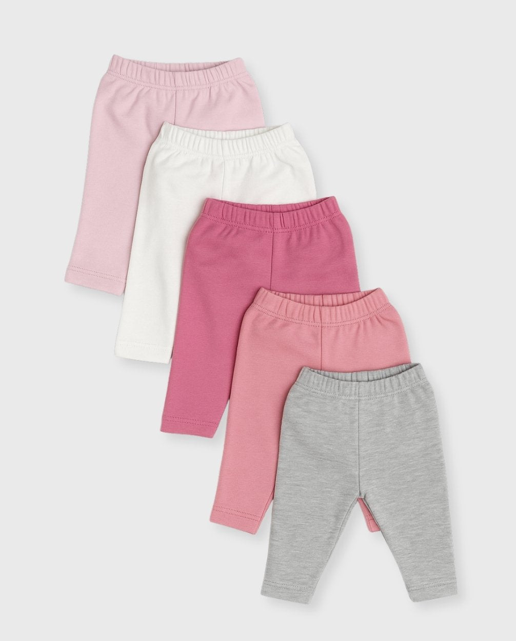 Set 5 Pantalón Bebé Niña  Bordado Surtidos