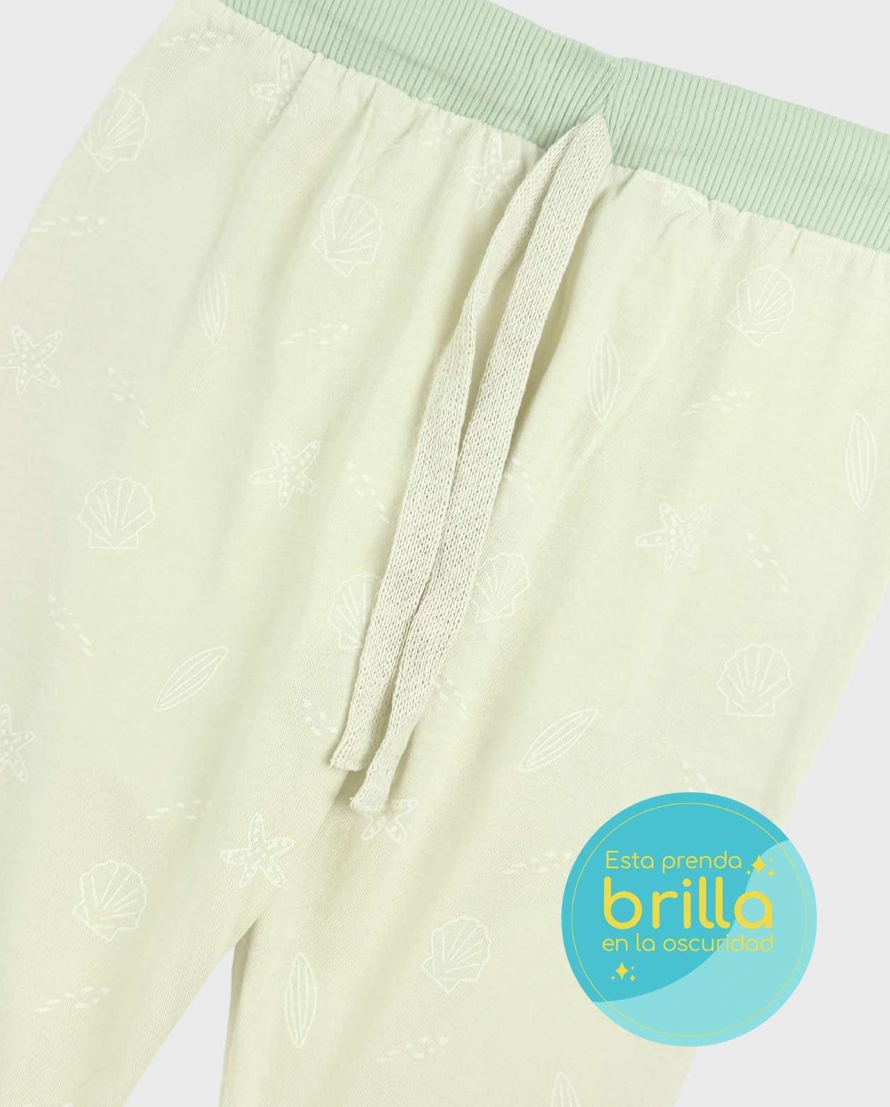 Pijama Pantalon Estampado Ballena Detalle