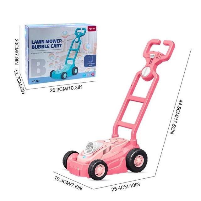 Juguete Carro Burbujero Rosa