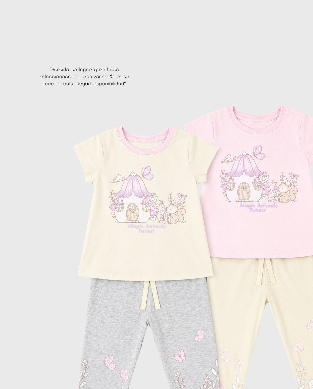 Pijamas Pantalón Magic Animals Colores Surtido estilo