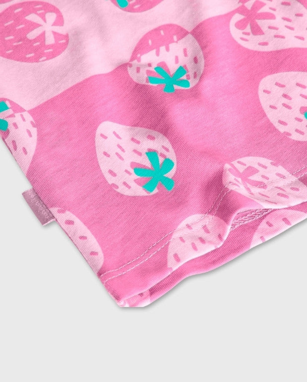 Blusa Fresas Lila Boboli Detalle