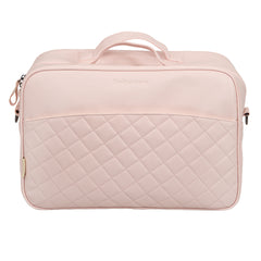 Bolso Pañalera Con Cambiador Rom­bos  Rosa Bimbidreams