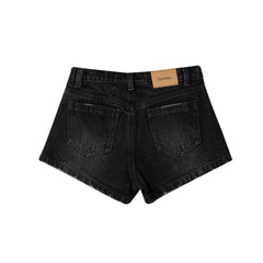 Shorts Denim Negro