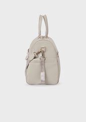 Bolso Pañalera Volantes Beige Mayoral Asas