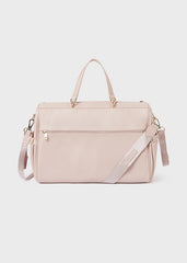 Bolso Pañalera Volantes Light Pink Mayoral Bolsillo