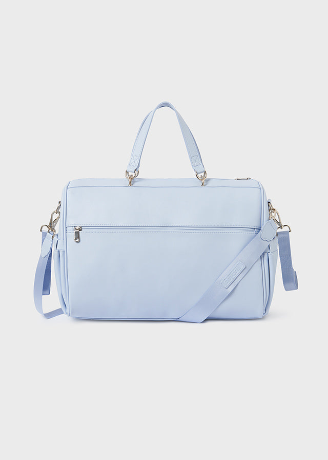 Bolso Pañalera Volantes Baby Blue Mayoral Bolsillo