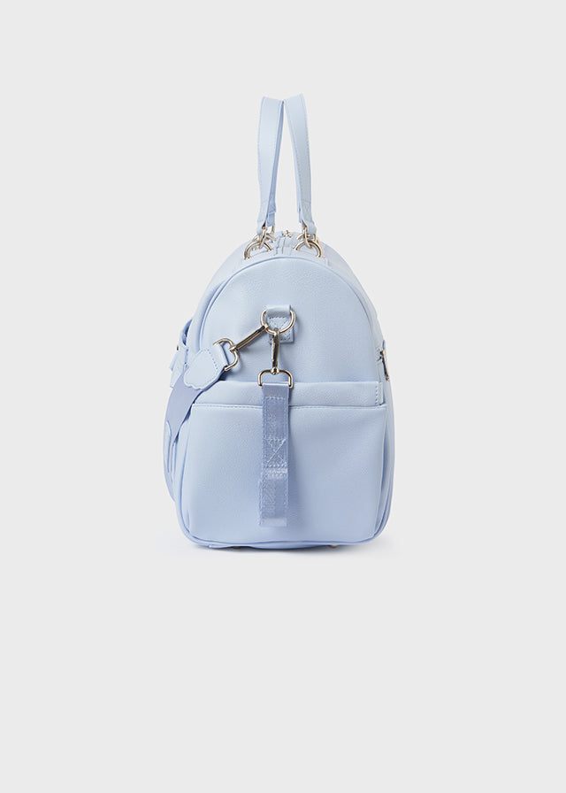 Bolso Pañalera Volantes Baby Blue Mayoral Asas