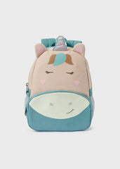 Mochila Bebe Unicornio verde