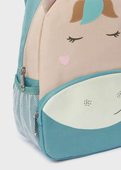 Mochila Bebe Unicornio verde