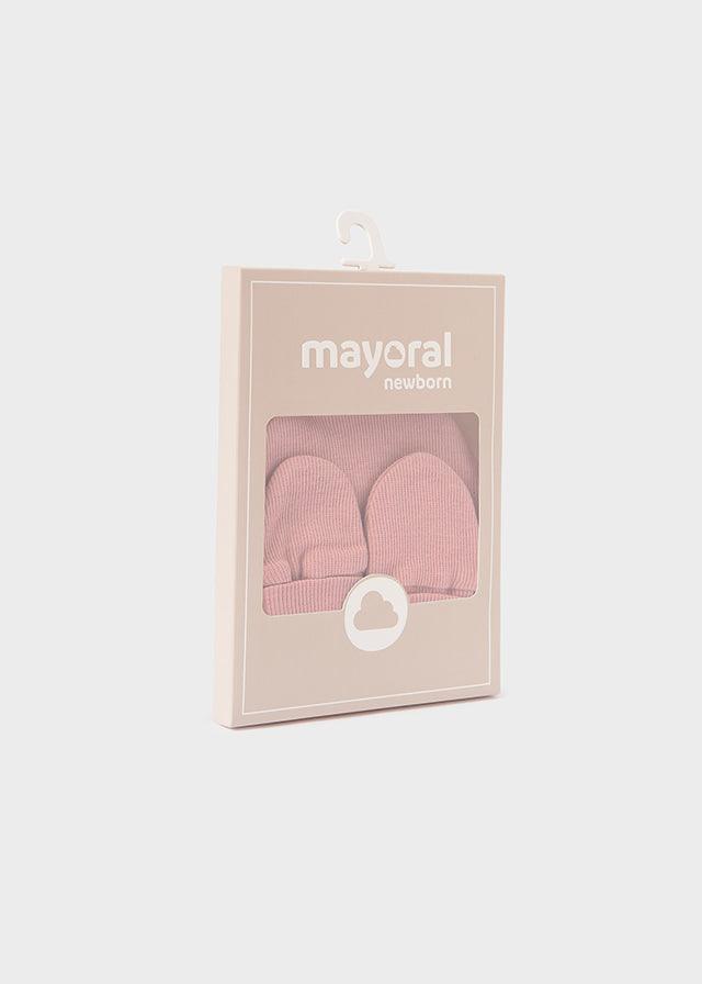 Set Gorro Y Manoplas Rosa Mayoral