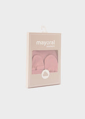 Set Gorro Y Manoplas Rosa Mayoral