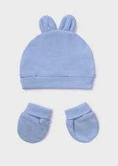 Set Gorro Y Manoplas Azul