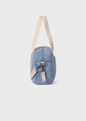 Bolso Pañalera Acolchado Osos Azul