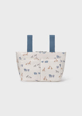 Bolso Pañalera estampado Safari Azul Mayoral diseño
