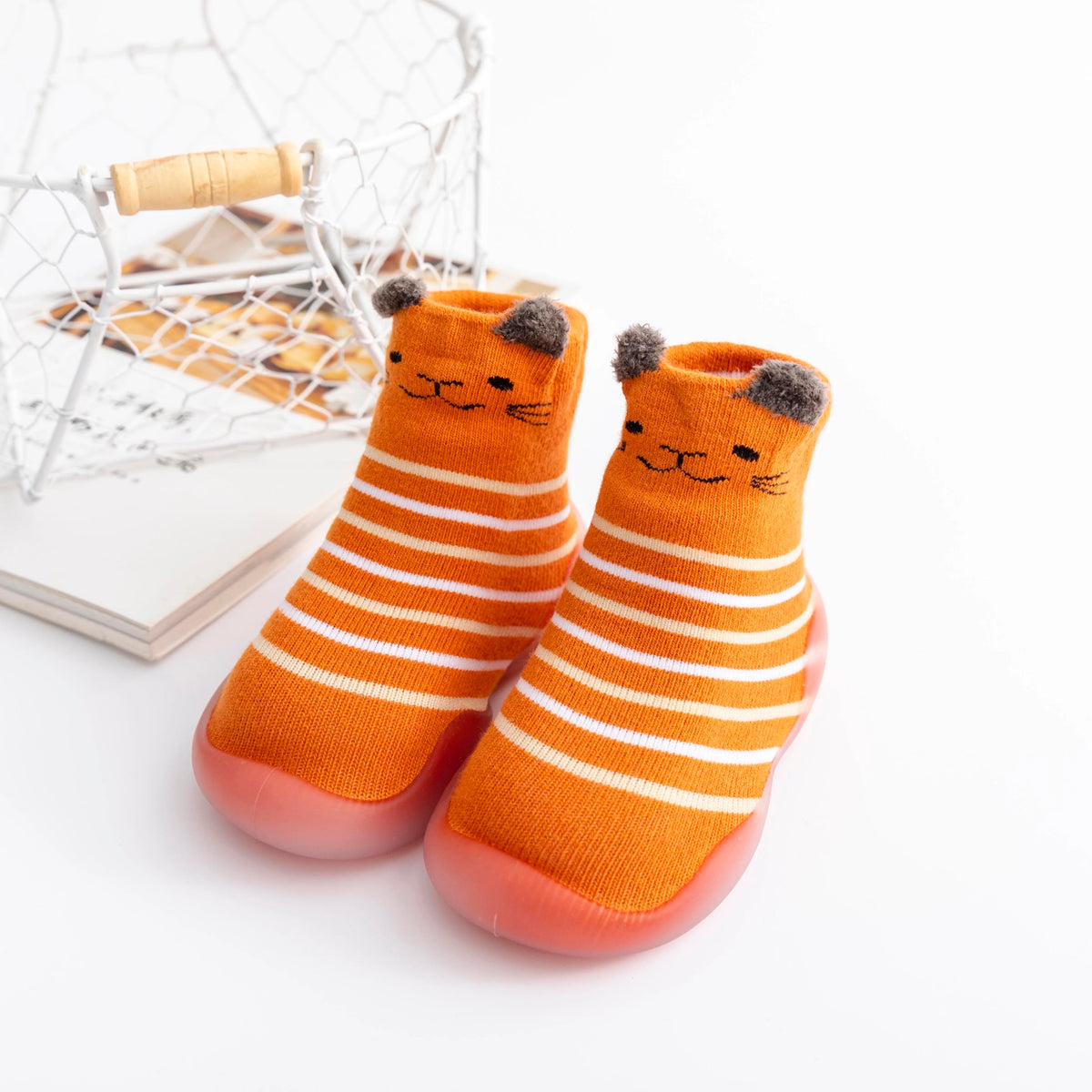 Medias con Suela Orejas Animales