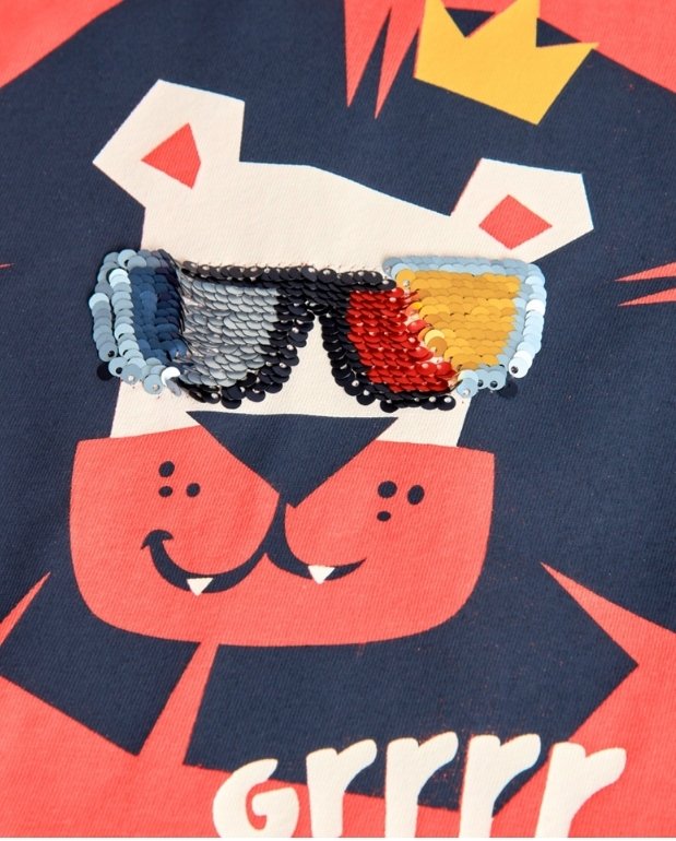 Conjunto Bermuda Leon Boboli Detalle