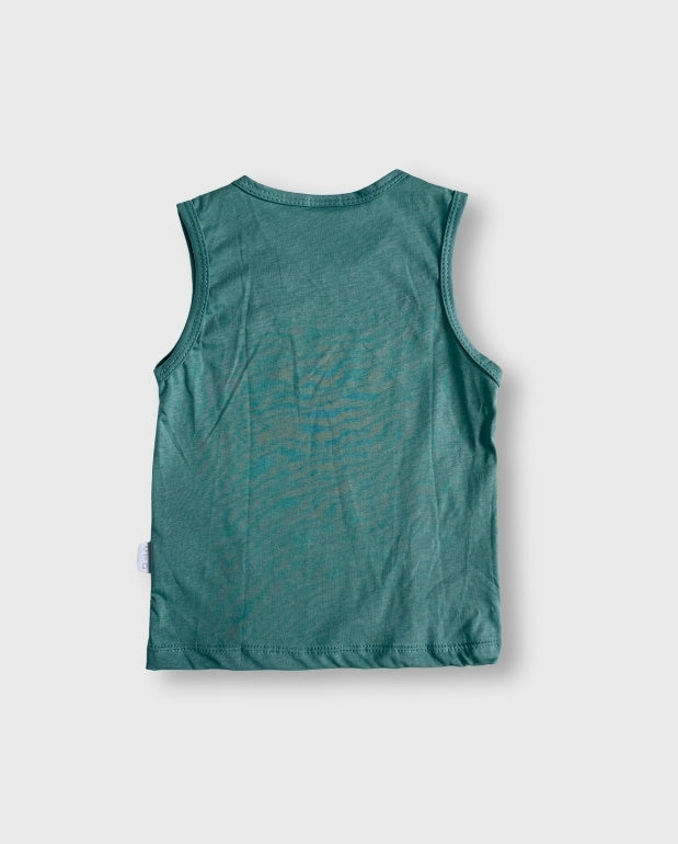 Camiseta Esqueleto Animales del Mar Grren