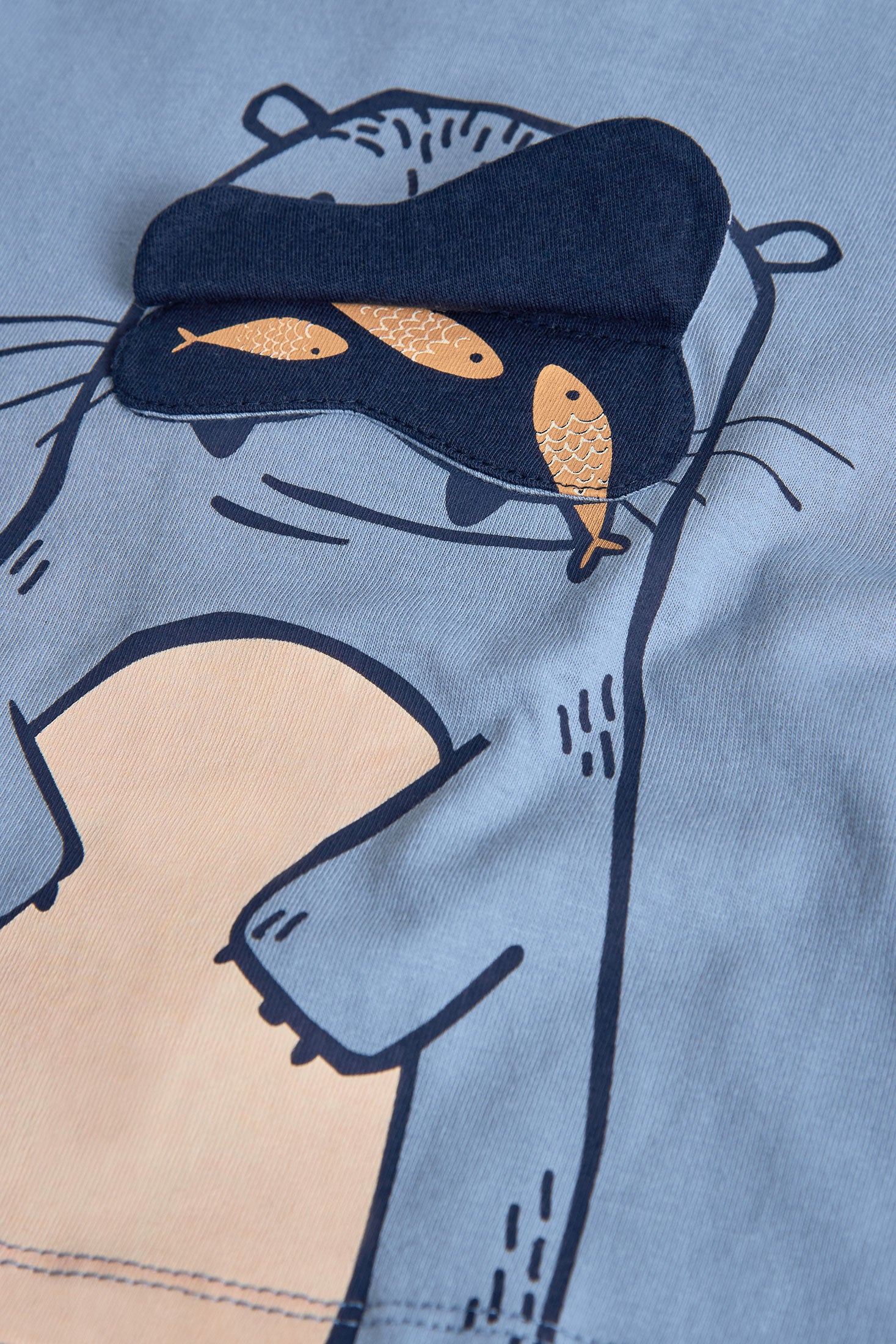 Camiseta Interactiva Nutria Azul Boboli Uso