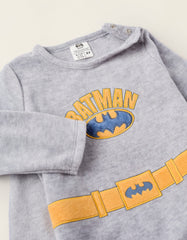 Pijama Batman Capa Gris Zippy