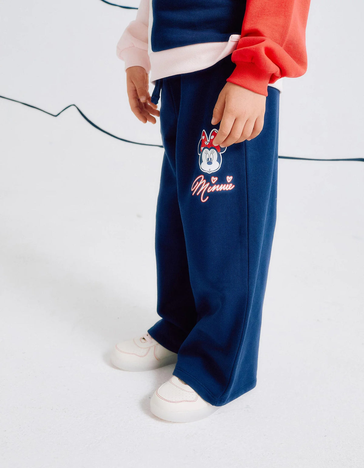 Pantalón Sudadera Minnie Navy Zippy Modelo 