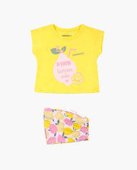 Conjunto Short Pink Lemond