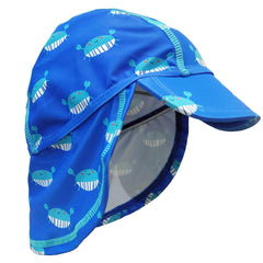 Gorra Protección Solar Cangrejo Azul