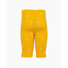 Leggins Estampado Margaritas Amarillo