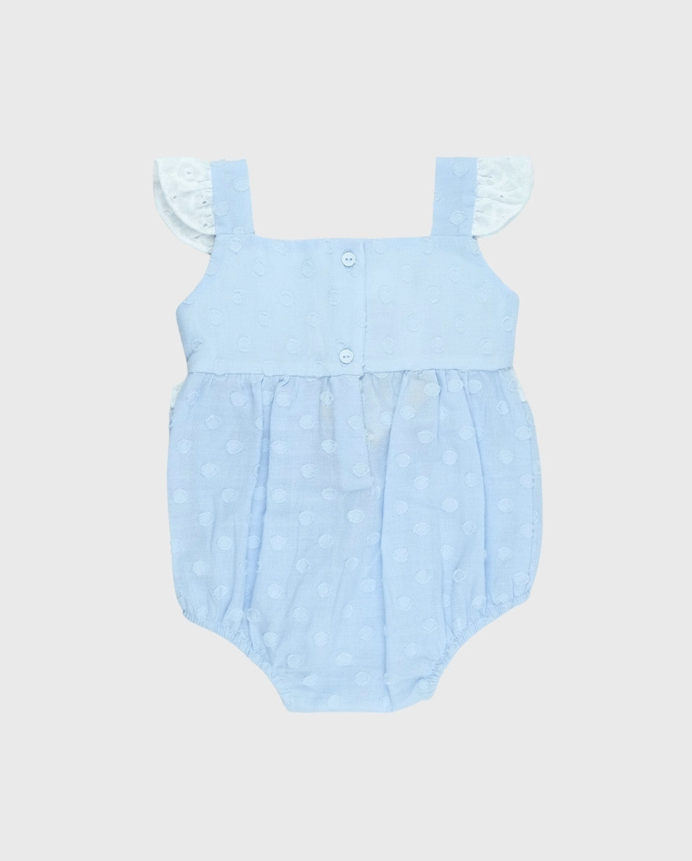 Body Detalle Ojalillo Moño Azul Blue