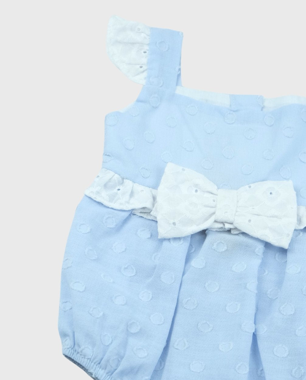 Body Detalle Ojalillo Moño Azul Detalles