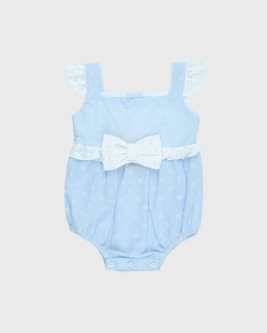 Body Detalle Ojalillo Moño Azul