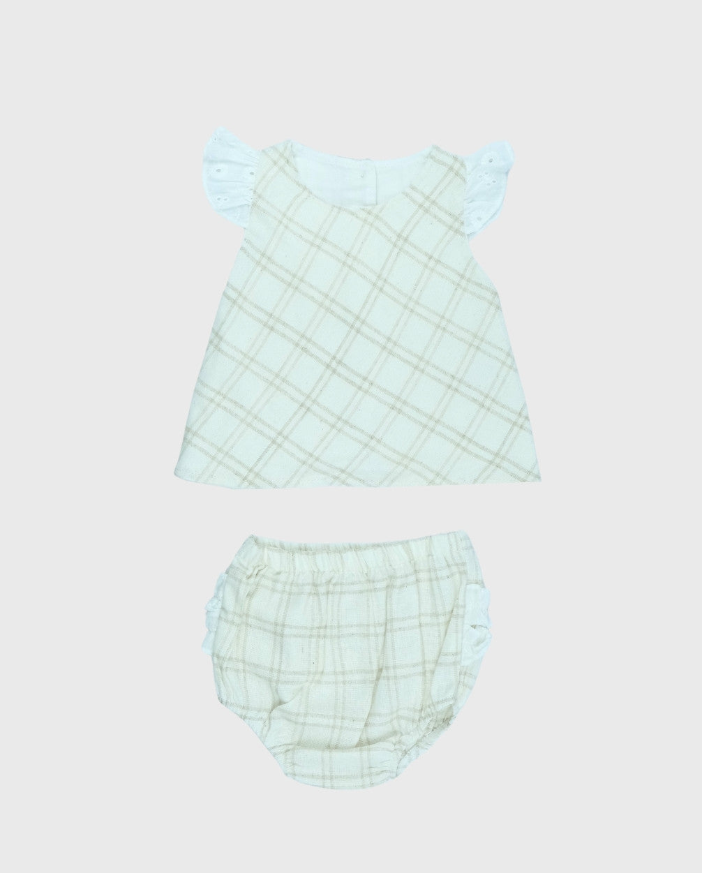 Conjunto Blusa Rayas Detalle Ojalillo