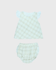 Conjunto Blusa Rayas Detalle Ojalillo